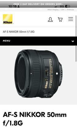 Nikon 50mm Lens