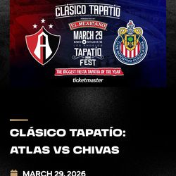 Atlas vs chivas en el BMO.