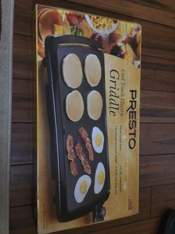 Electric griddle