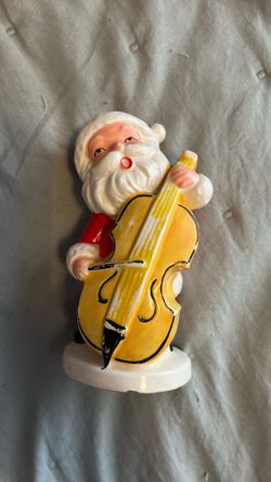 Vintage Santa Ceramic Figurine 
