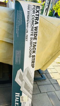 Halex Extra Wide Carpet Tack Strip for Concrete