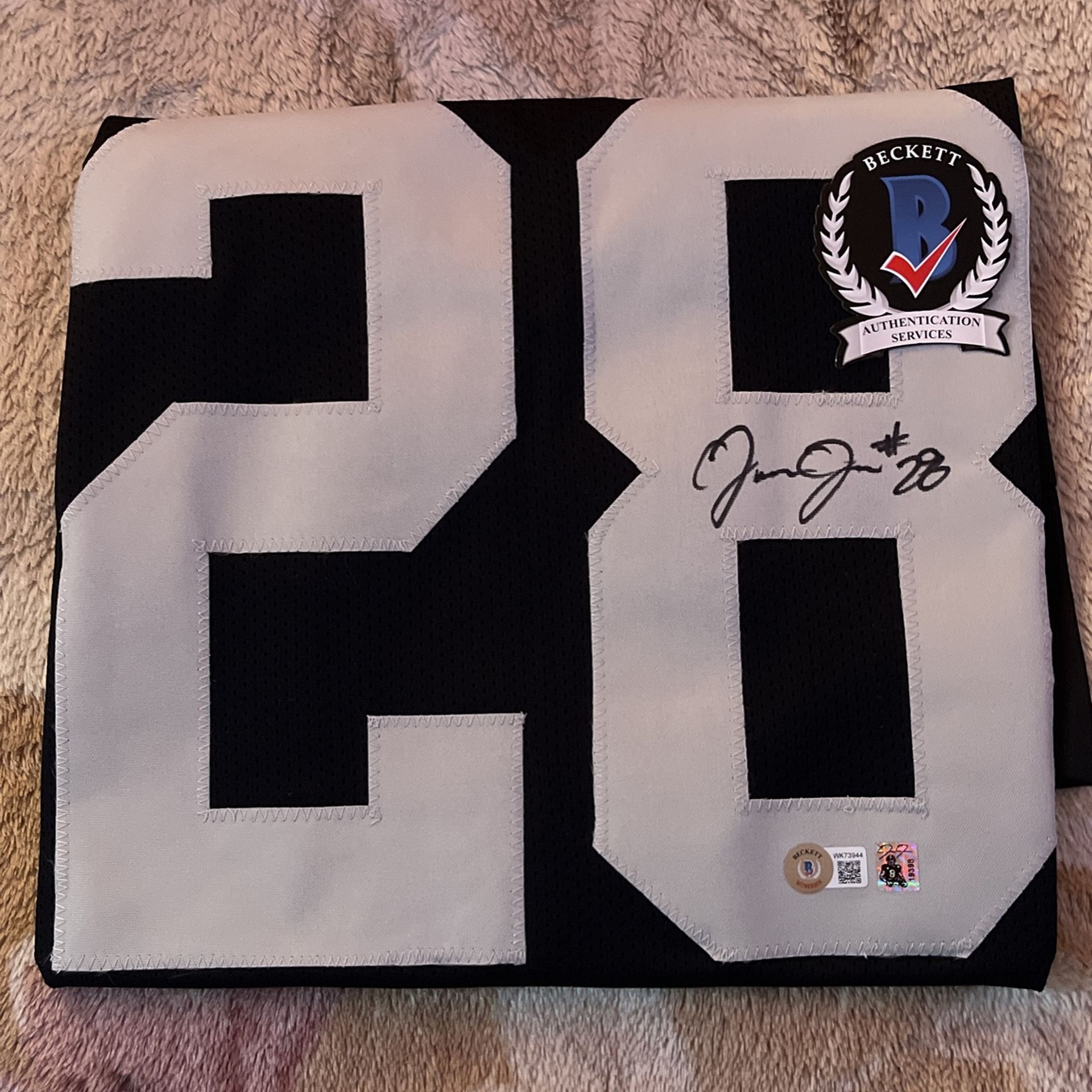 josh jacobs signed jersey