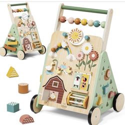Brand New 10 In 1 Wooden Baby Walker