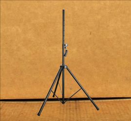 Heavy Duty Steel Speaker Tripod Stand 120 Lb Capacity Adjustable 74" Height Mackie T100 🚨 Payment Options Available 🚨 No Credit Needed 🚨