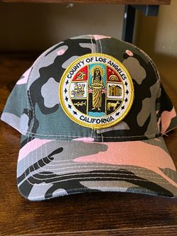 County of Los Angeles Women’s Pink Camo Hat