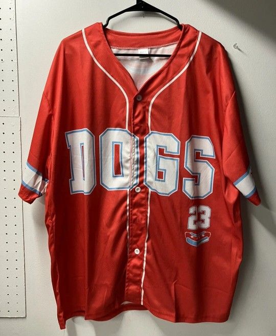 CHICAGO DOGS Baseball Jersey Size XXL Game Give Away 5/12/23 Opening Day