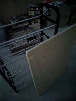 Shoe rack and lap desk