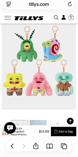 Squidward Fuggler keychain