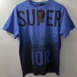 Mens US ICON CO. Blue T Shirt, Size Medium 