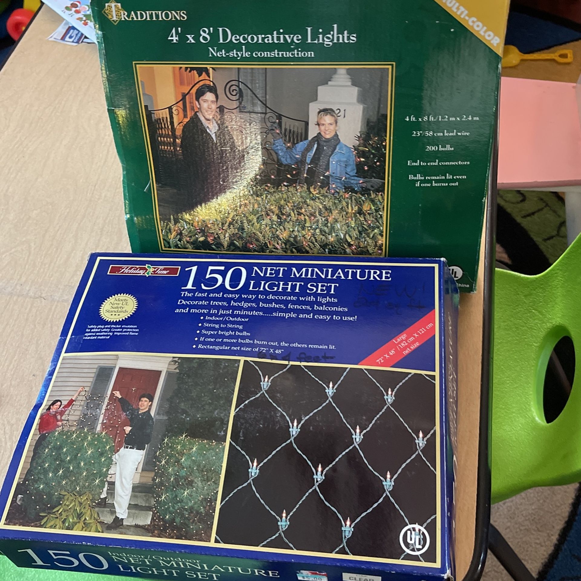 In-outdoors Net Lights Set 2 Boxes 🎄🎁