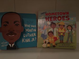 Kids Heroes Board Book Lot – Martin Luther King Jr. + Hometown Heroes