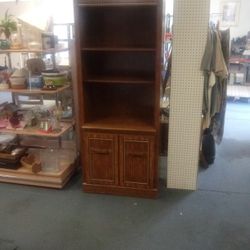 Nice Dark Wood Bookcase