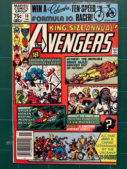 The Avengers King-Size Annual #10 Marvel 1981