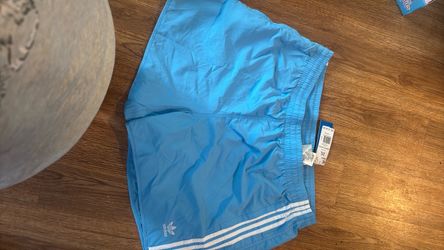 Adidas Originals Blue Athletic Shorts