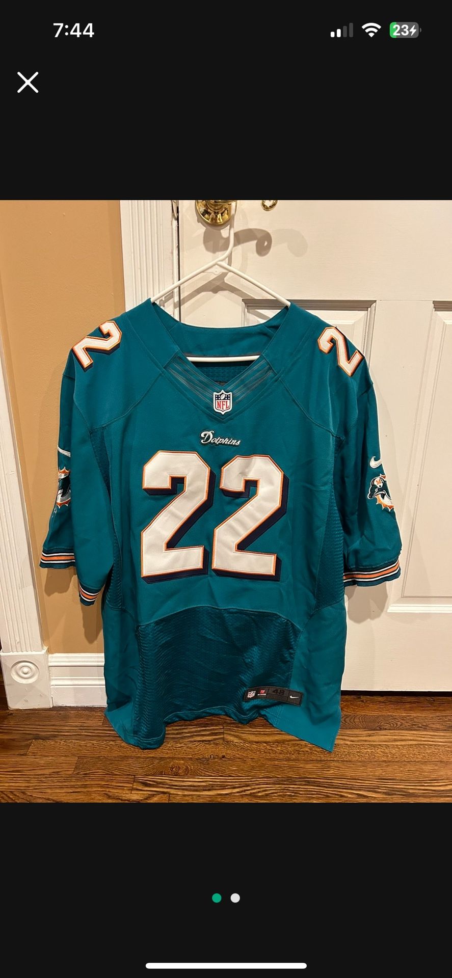 Miami Dolphins Bush Jersey