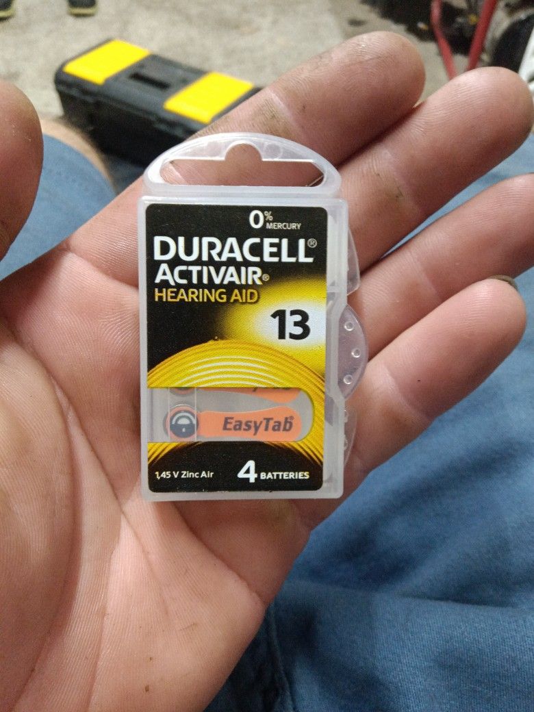 Duracell Activair 13 Hearing Aid Batteries 