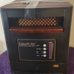 Eden Pure Quartz Portable Space Heater With Remote