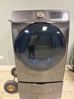 Samsung gas dryer with stand