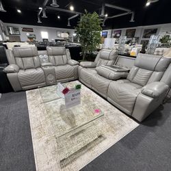 2 Pc Sofa And Loveseat 
