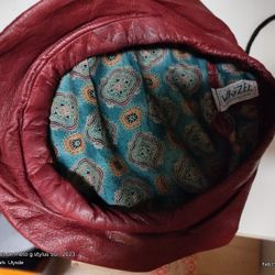 Soft Leather Barrette Protype