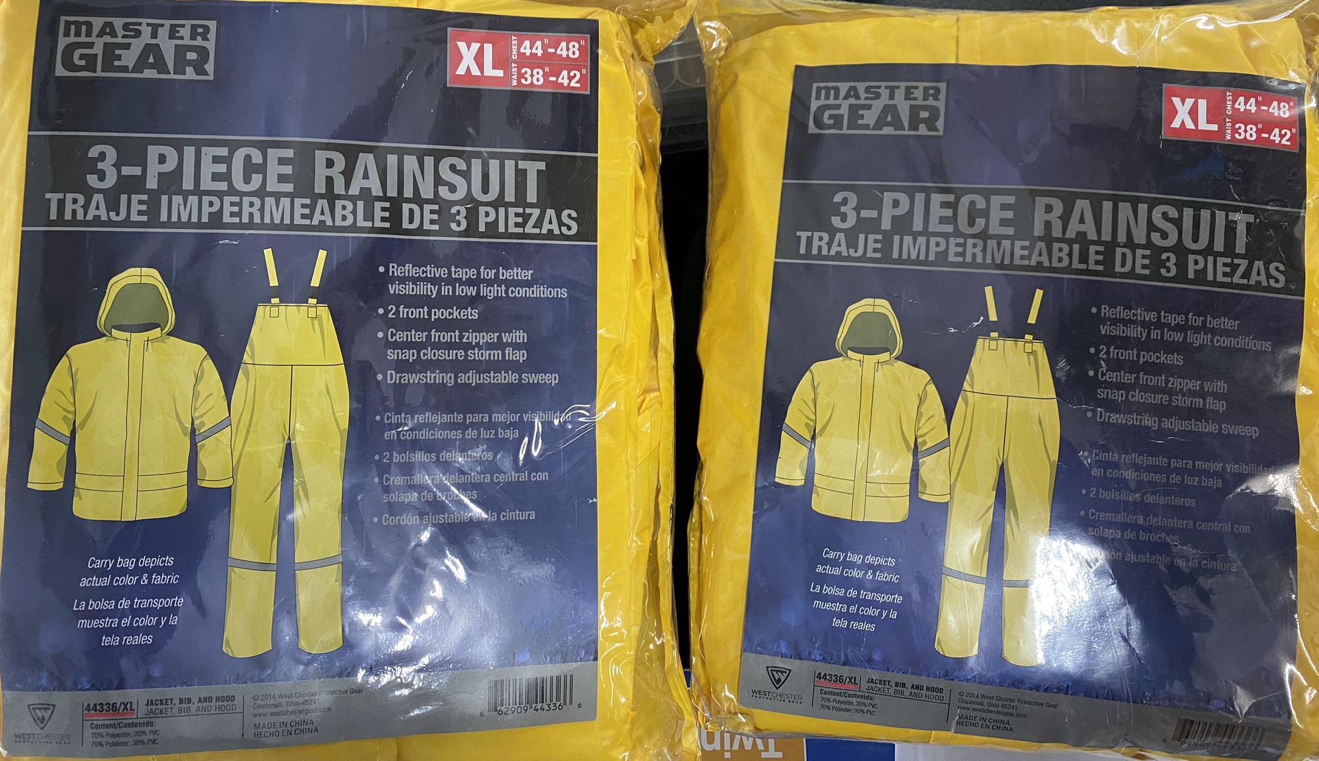 Master gear Rain suits $50 For Both Sets 