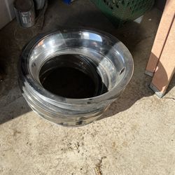 Chevy Chrome Rims/ Rim Rings Parts 