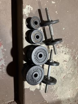 Adjustable Dumbbell Weight Set 