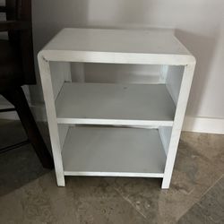 White Small Bookcase/shelves