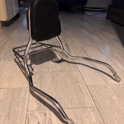 ‘91-‘03 Honda CB750 Nighthawk Backrest & Luggage Rack Sissy Bar