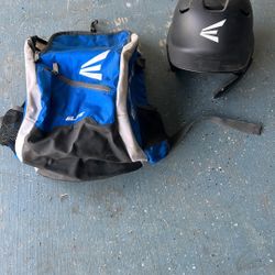 Bat Bags And Helmets Boy And Girl