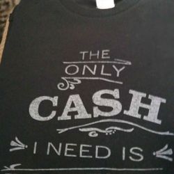 Men's 2xl Johnny Cash T-shirt 