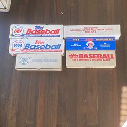 Baseball Complete Sets lot (1988-92)