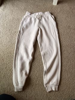 Lululemon Scuba Jogger Size 4 White Opal