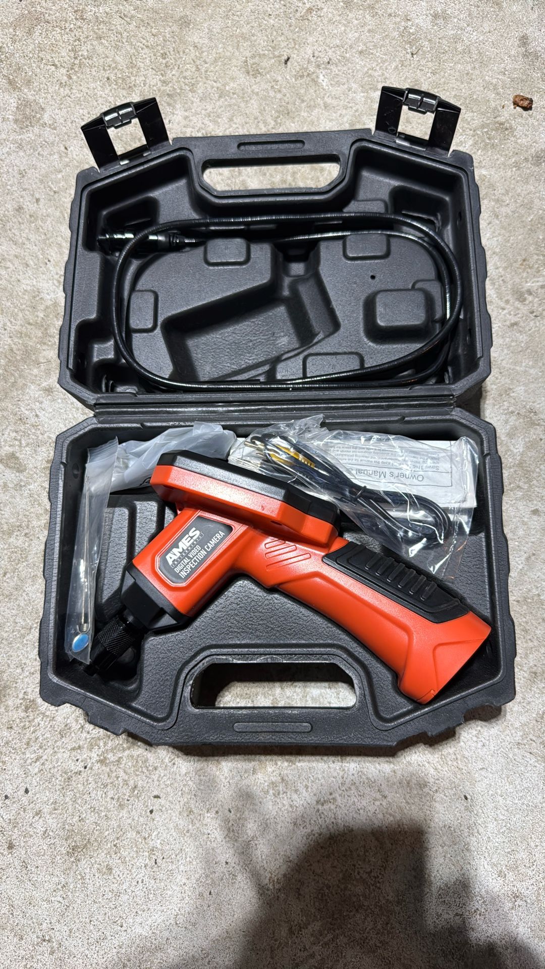 AMES Digital Video Inspection Camera With Hard Case