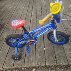 Price Is Firm.. Little Boys 12 Inch Paw Patrol Bicycle