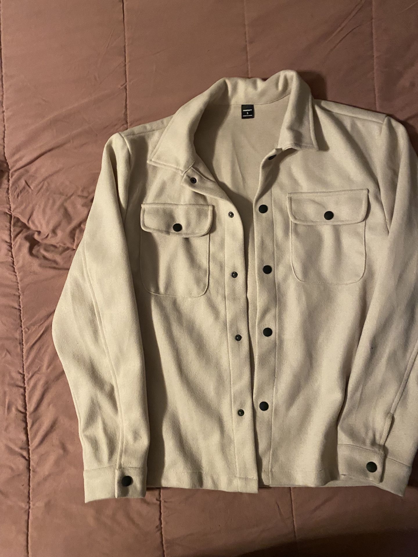 MENS SMALL SHIRT JACKET -$10 SHEIN