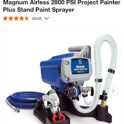 Graco Magnum Airless 2800 PSI Project Painter Plus Stand Paint Sprayer