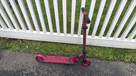 Halo 2 wheel pink kids scooter