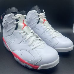 Air Jordan Retro 6 ( White Infrared ) Size 10.5