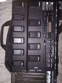Multi Effects Pedal Box/ Guitar Amp