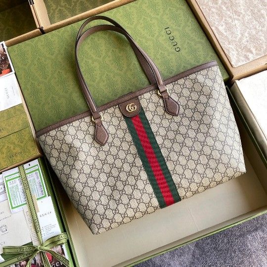 High-end women's double G vintage floral handbag