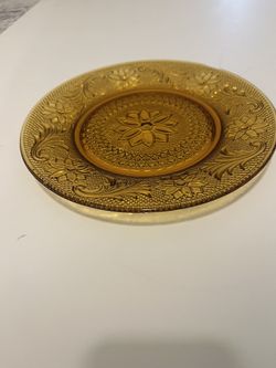 Vintage Indiana Glass Tiara sandwich plates