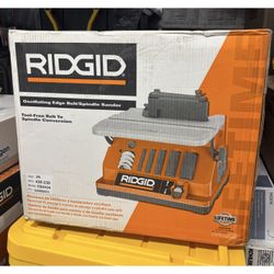 NEW RIDGID 5 Amp Corded Tilt Table Oscillating Edge Belt/Spindle Sander