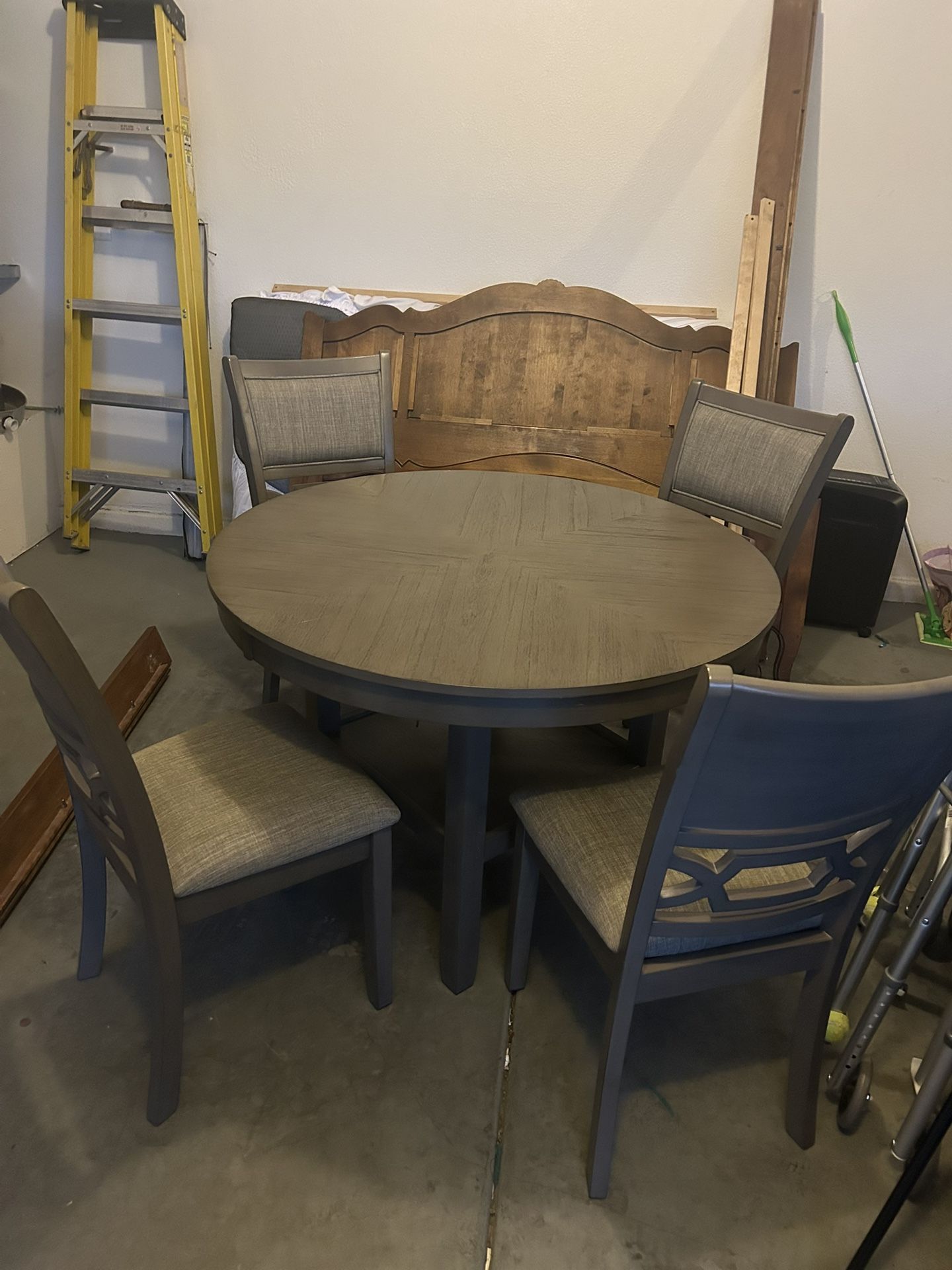 Gray Dining Table