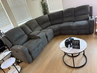 Living room recliner couch