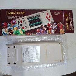 Vintage Electronic Football Game 