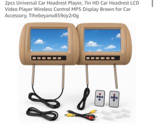 Headrest Tv screens