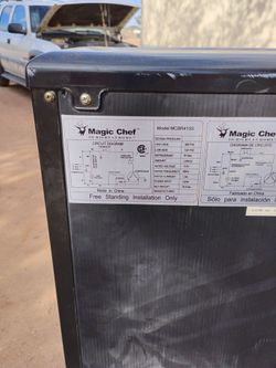 Magic chef fridge refrigerator nice one