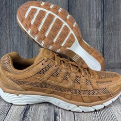 Size 8 Men’s Nike P-6000 SE Shoes Brown Suede