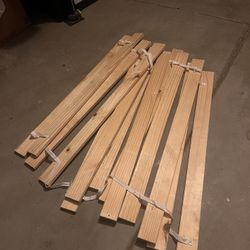 Twin Bed Wooden Roll Slats